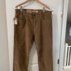 Patagonia Organic Cotton Corduroy Pants Tan 38X32
